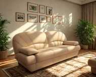 Wersalka kanapa sofa tapczan PORTO funkcja rozkładana prawdziwa skóra