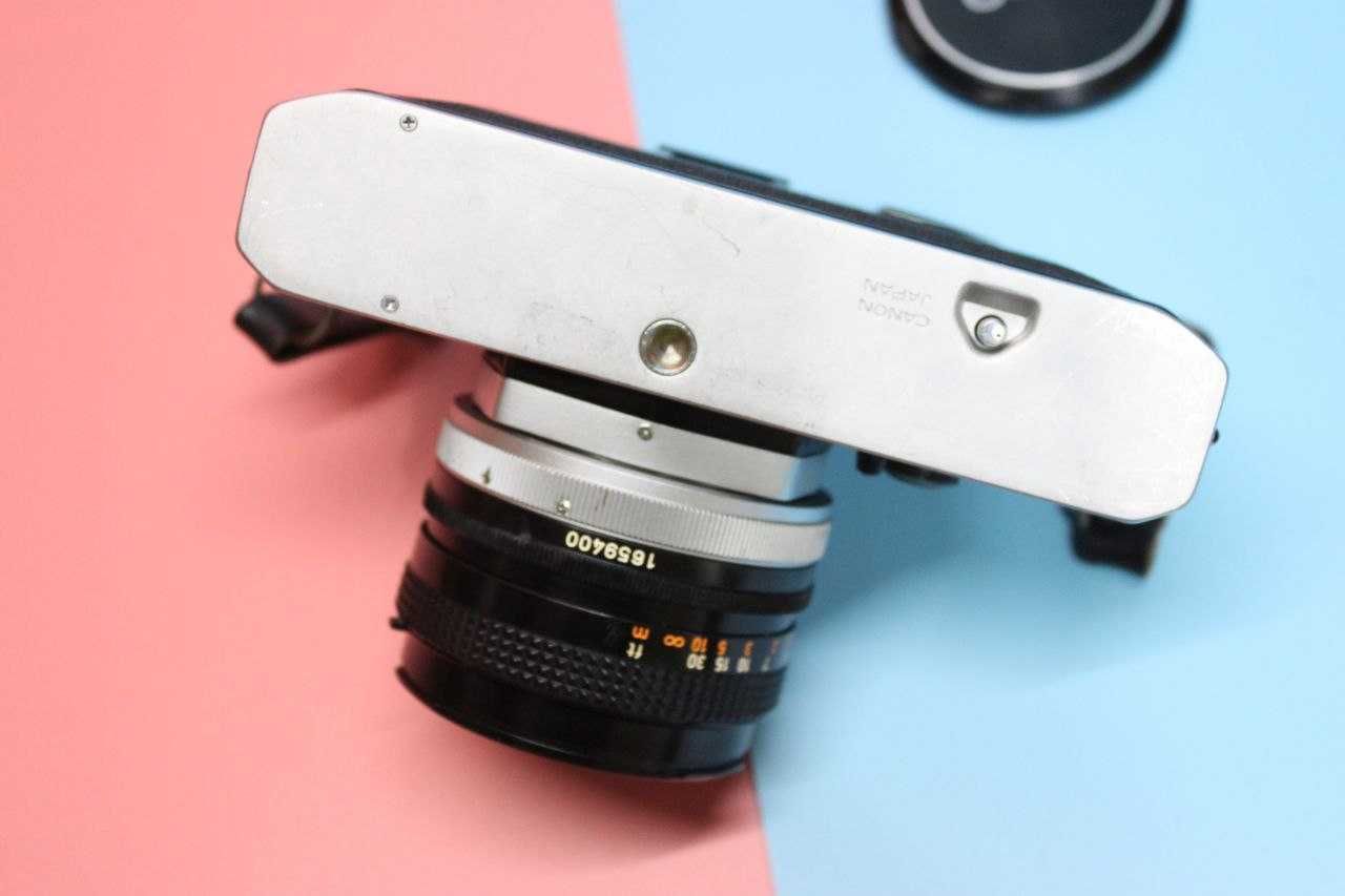 Фотокамера Canon FTb QL + Обєктив Canon FD 50mm f/1.8 S.C.