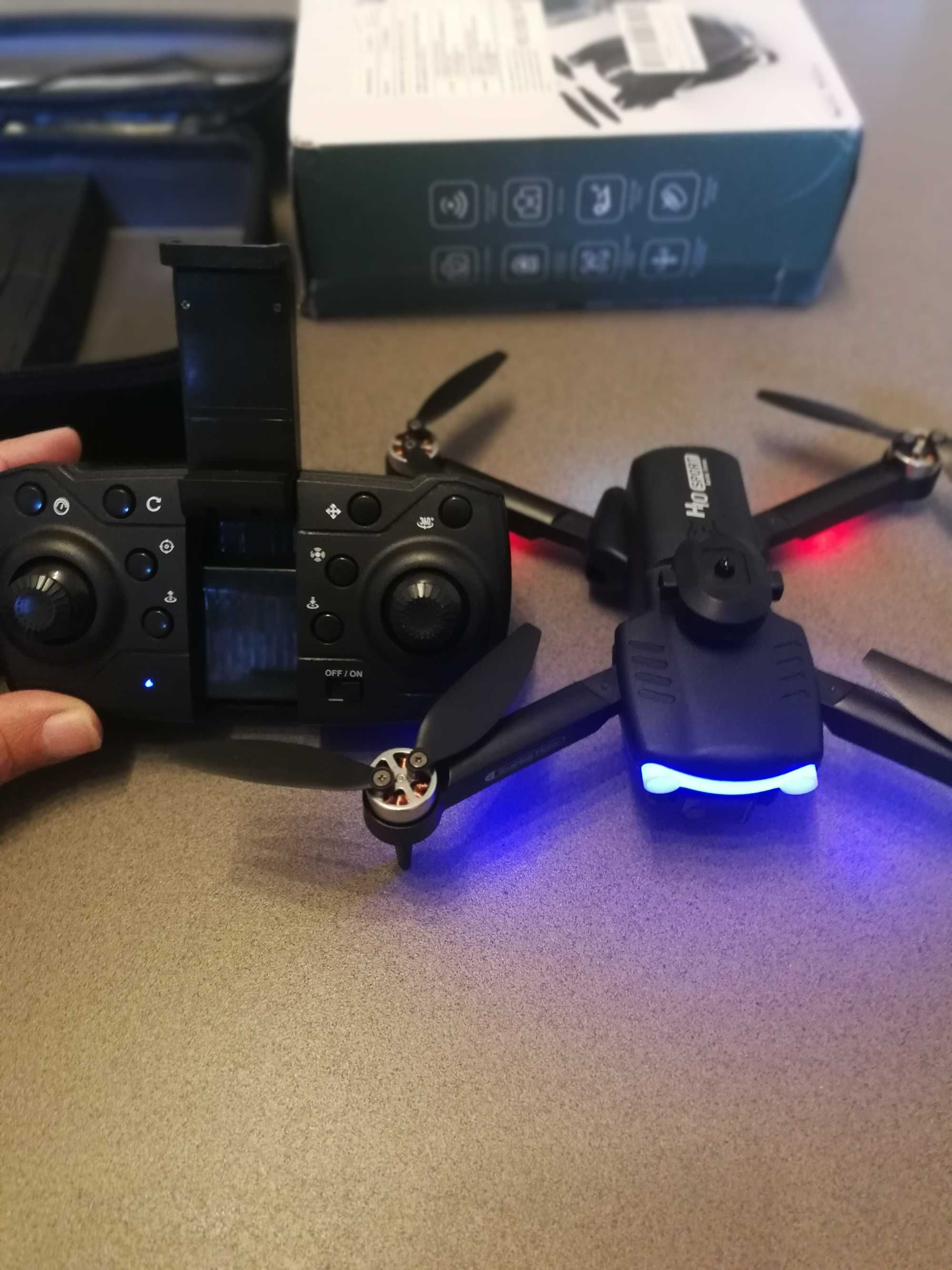 Excelente novo drone  com câmera e acessórios extras. (2 baterias)