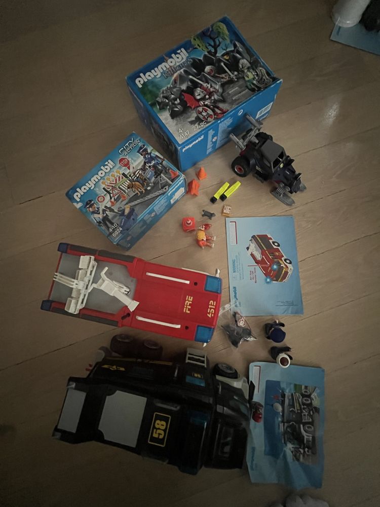 Mega komplet playmobile 5 zestawów
