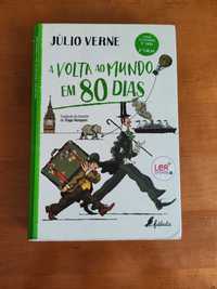 Livro "A Volta ao Mundo em 80 Dias" - Júlio Verne