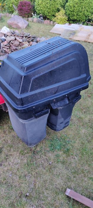 Kosiarka, traktorek z koszem