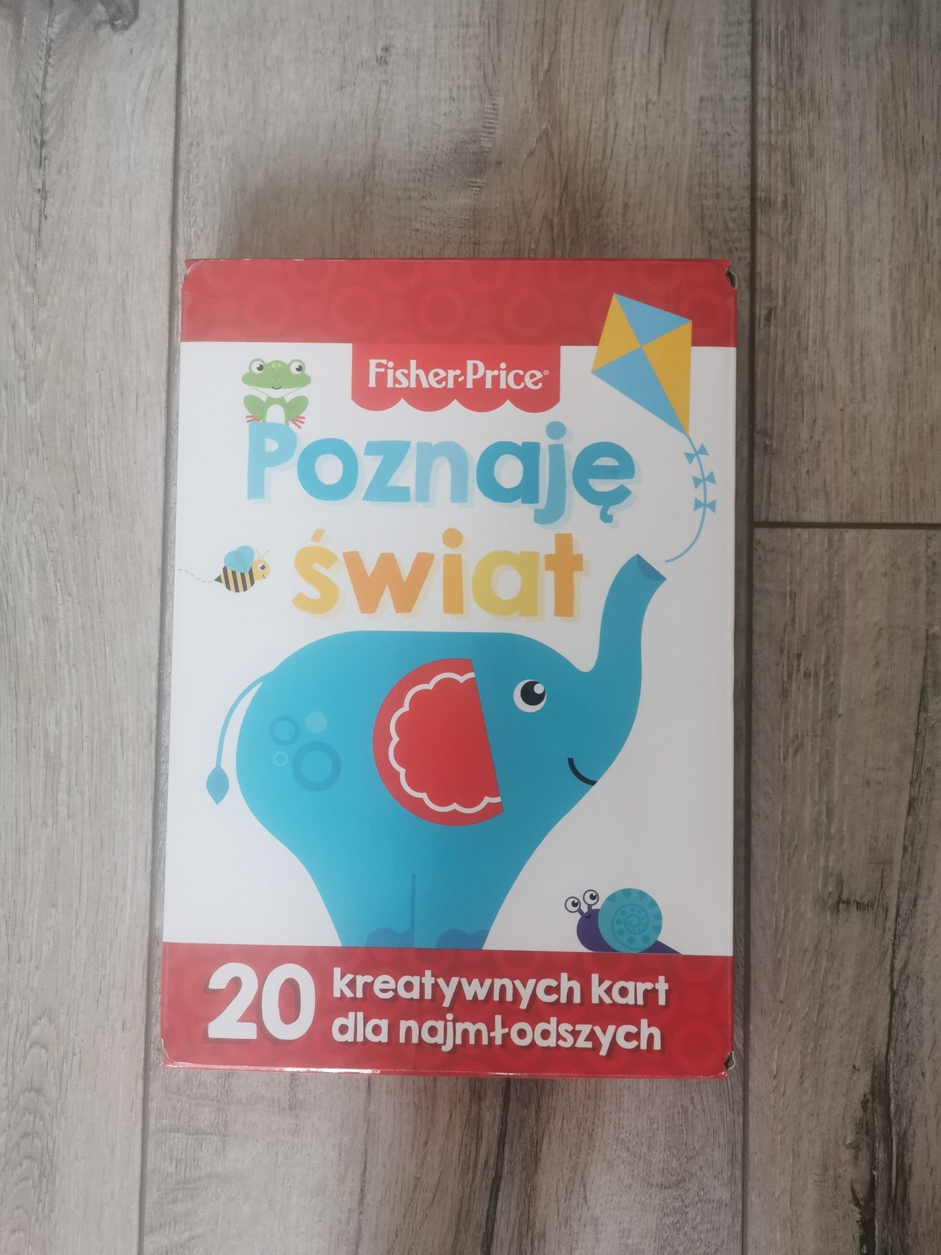 Karty Fisher Price "Poznaję świat"