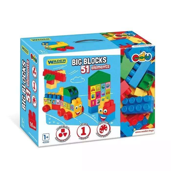 Big Blocks klocki 51el. Wader