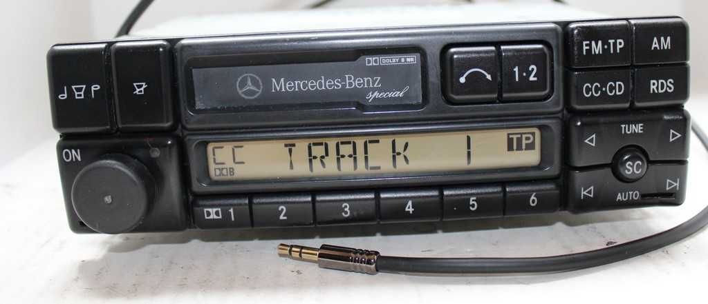 kolekcjonerskie radio BECKER MERCEDES BENZ SPECIAL z aux in sprawne