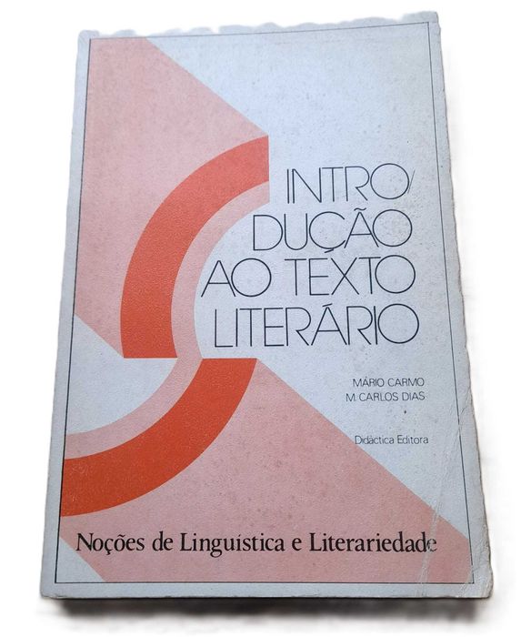 Introdução ao Texto Literário, de Mário Carmo e M. Carlos Dias