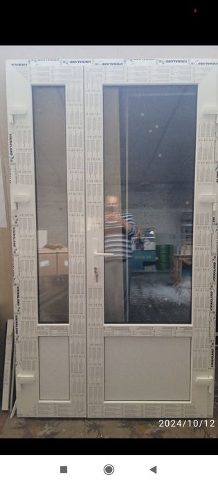 Двері металопластикові