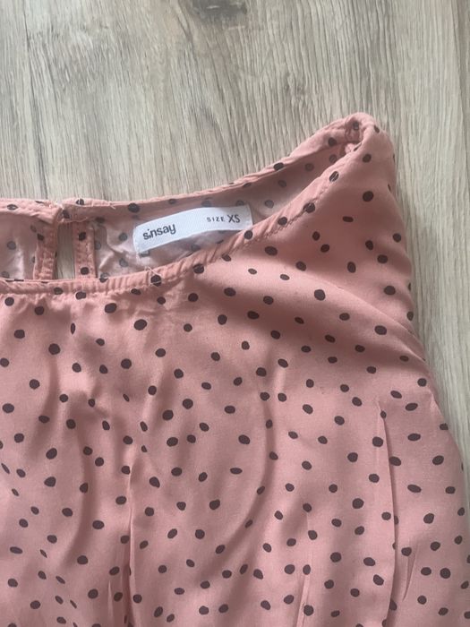 Sukienka midi letnia z wiskozy XS