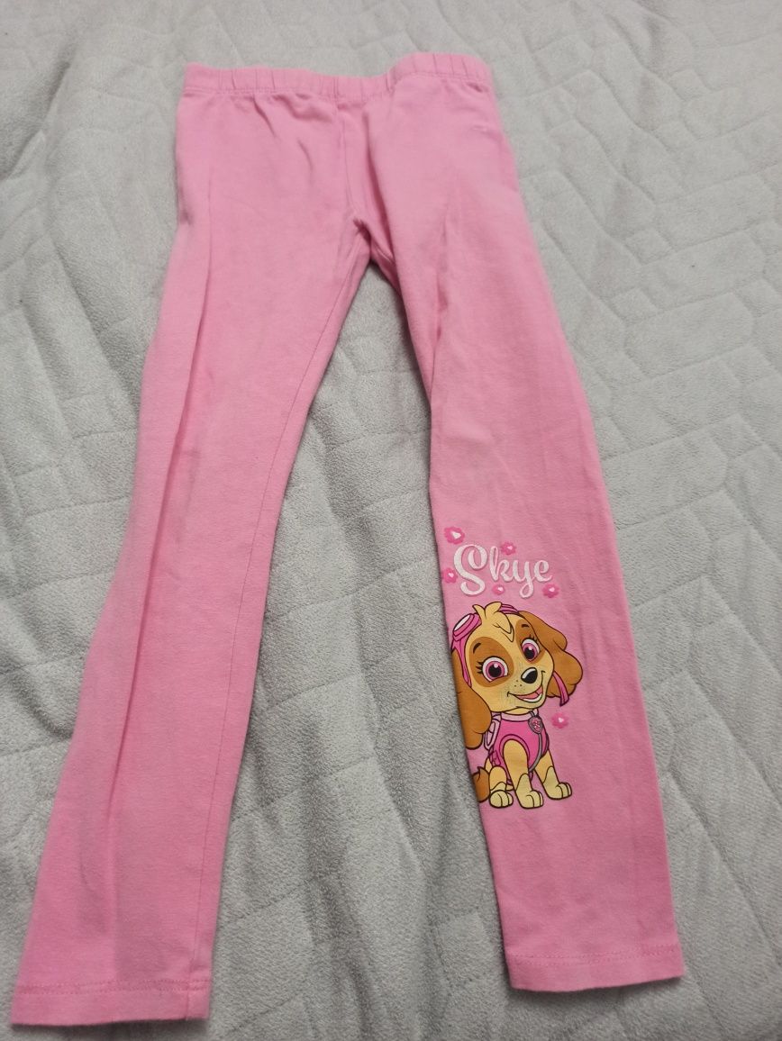 Legginsy dziewczęce rozmiar 116