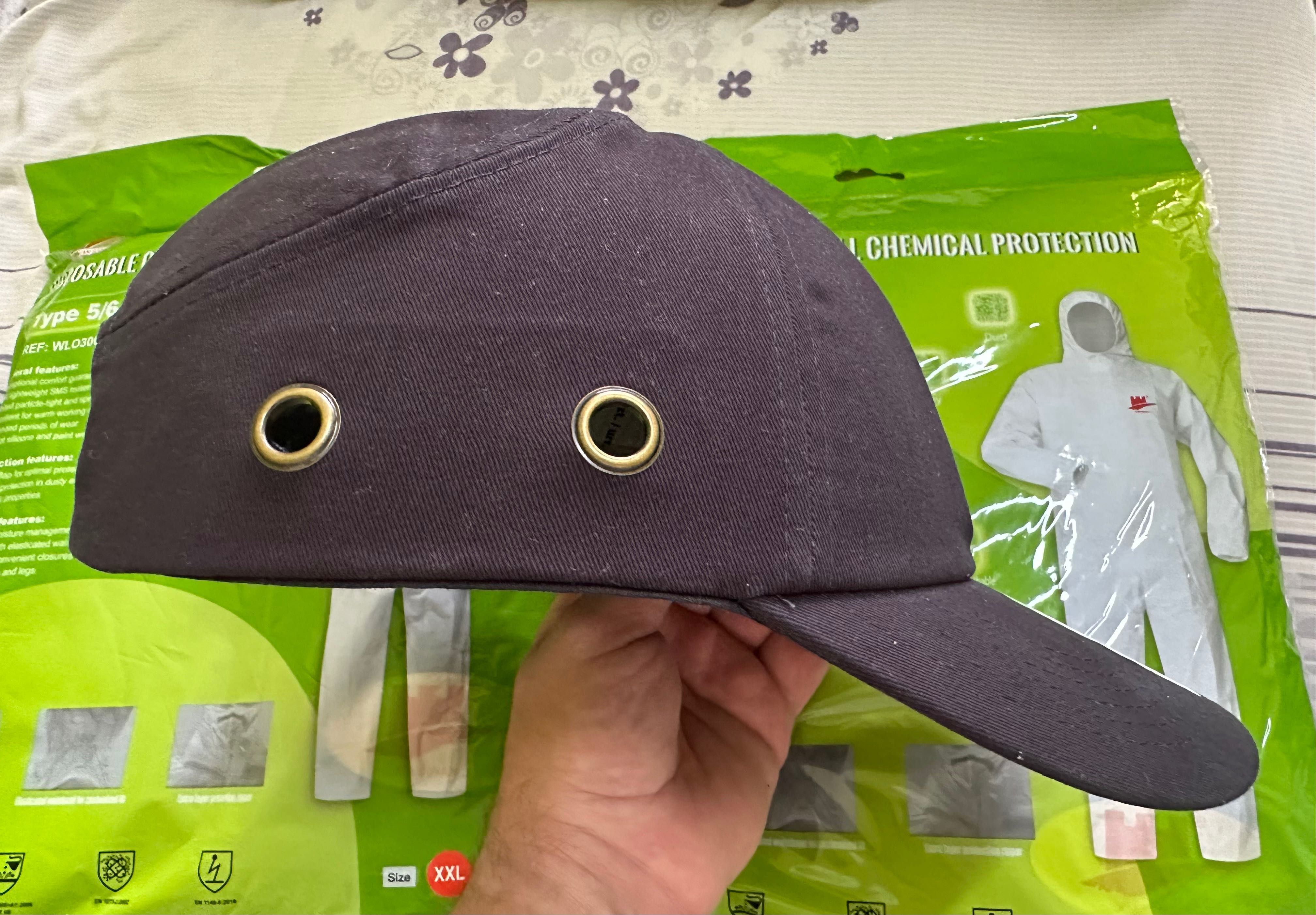 Шлем кепка бейсболка защитная противоударная для работы