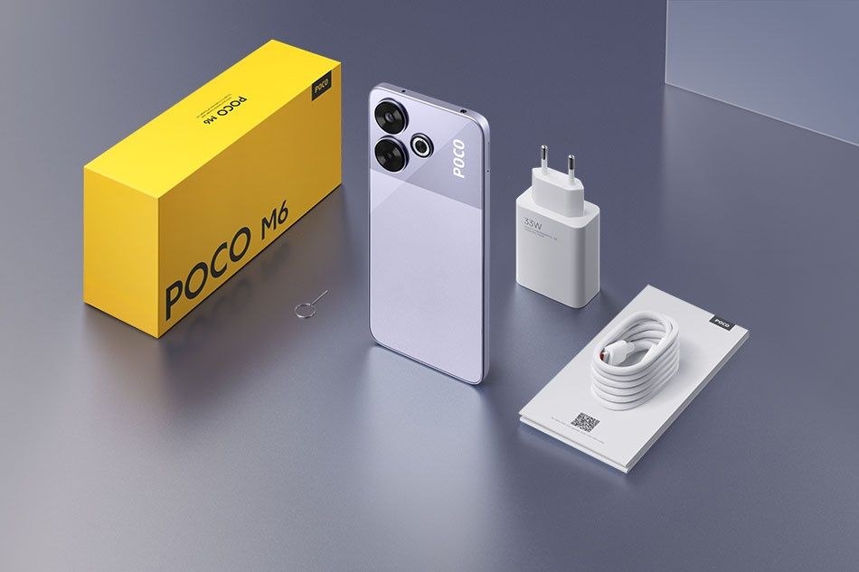 Смартфон POCO M6, 8/256, NFC, Black,