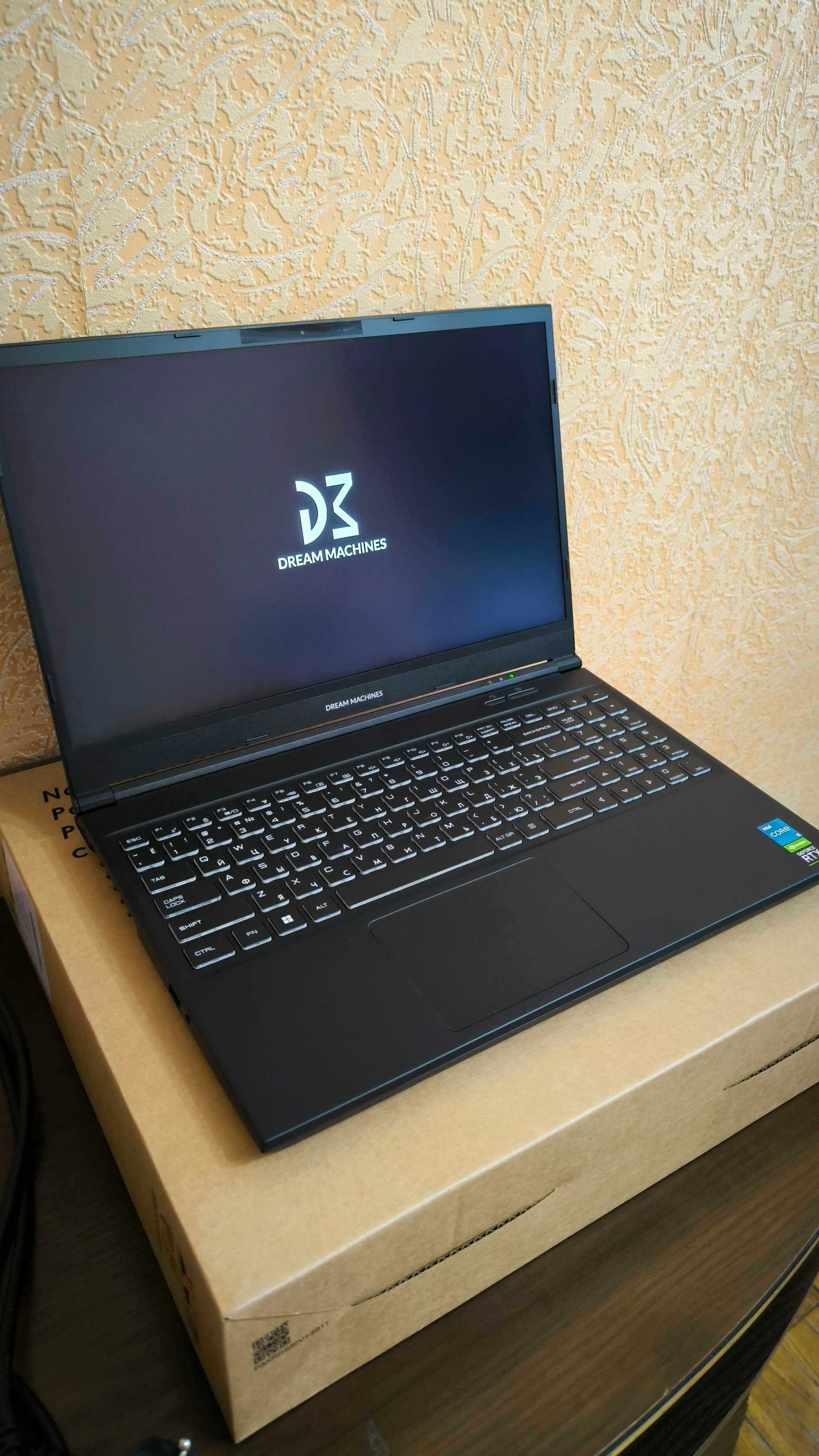 Ігровий ноутбук Dream Machines i5-12500H, 32Gb, SSD 1Tb, RTX 3060