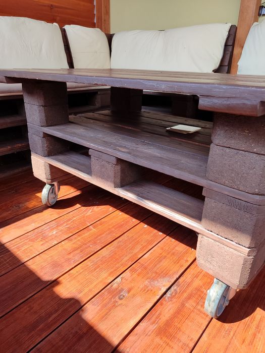 Meble ogrodowe z palet