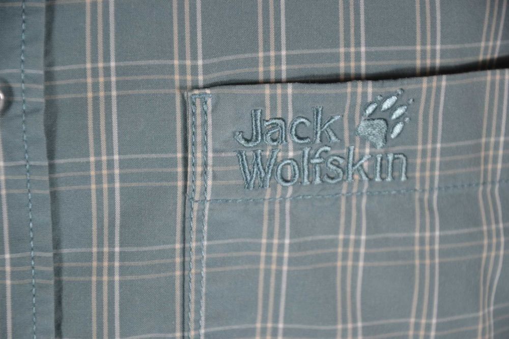 JACK WOLFSKIN Hot Springs Koszula Męska L Oryginał Super Stan Bawełna