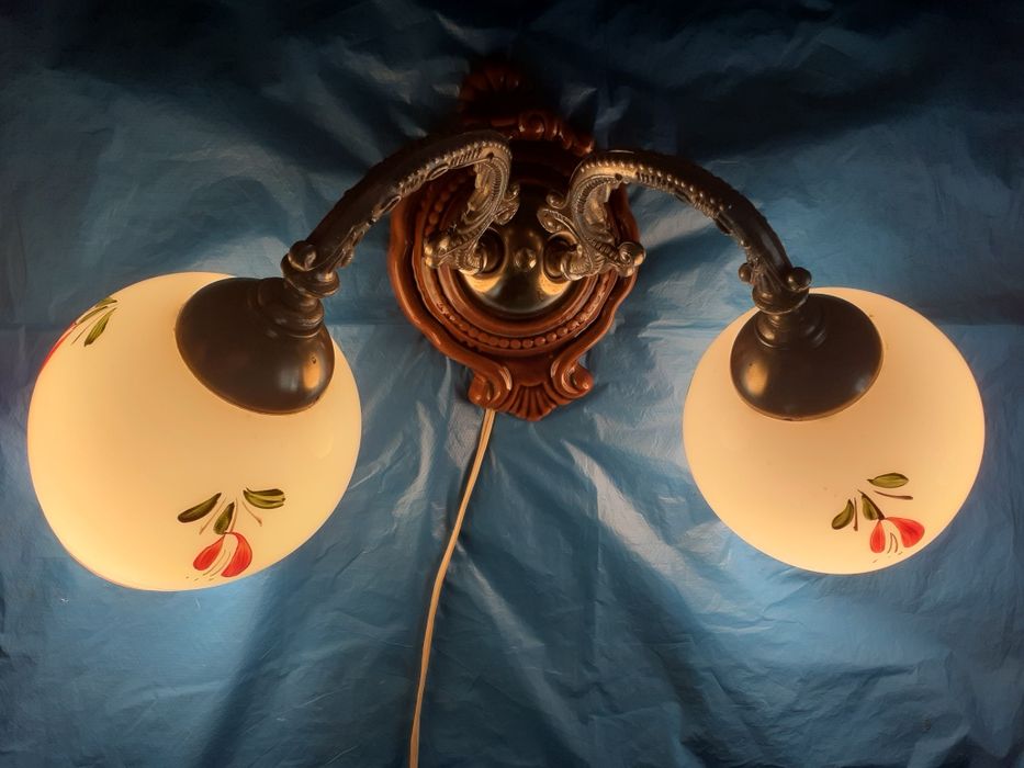 Светильники СССР Бра двухрожковое Люстра на 5 лампочек