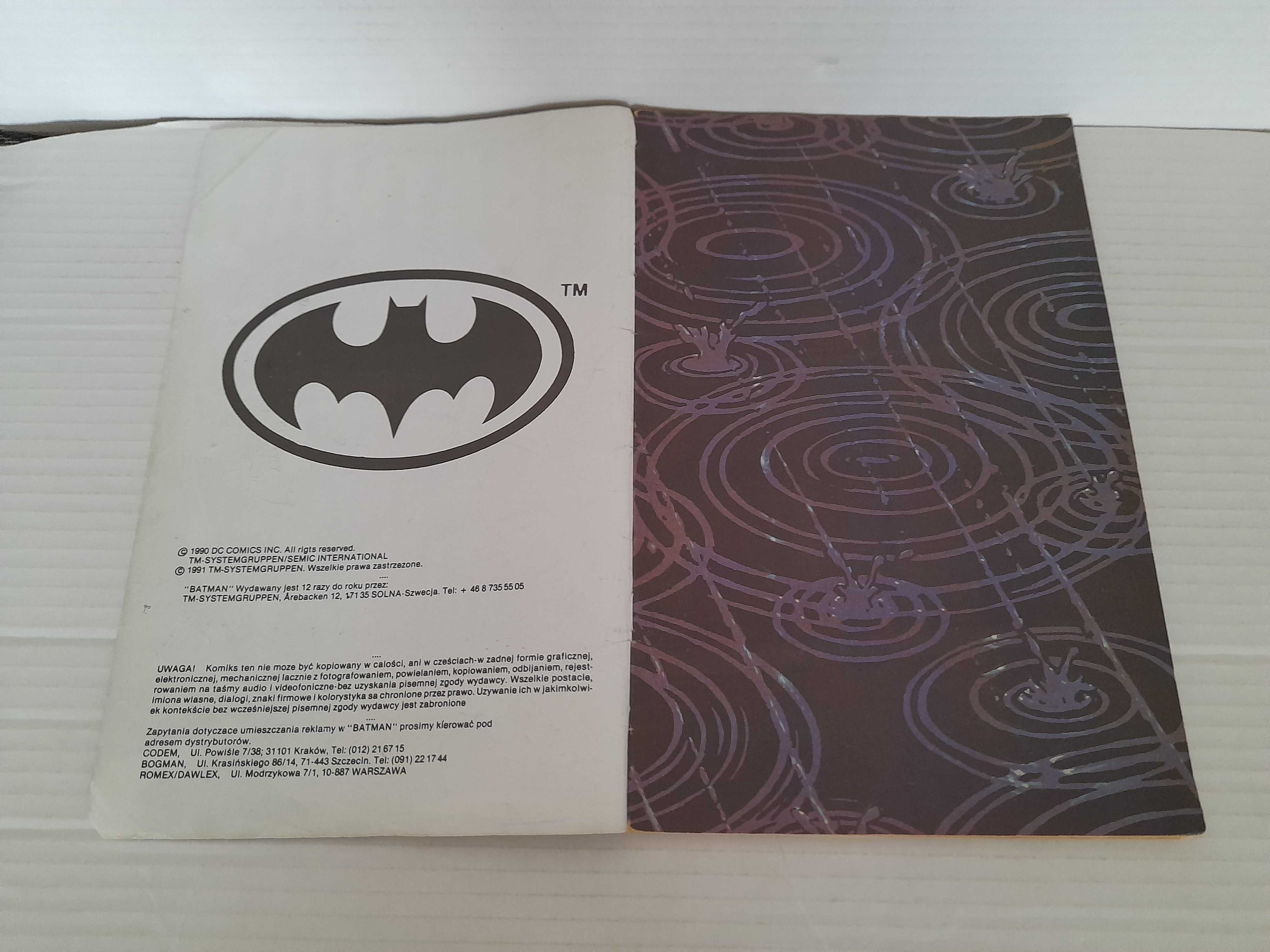 Komiks BATMAN ZABÓJCZY ŻART TM-SEMIC Numer 1/1991 Alan Moore