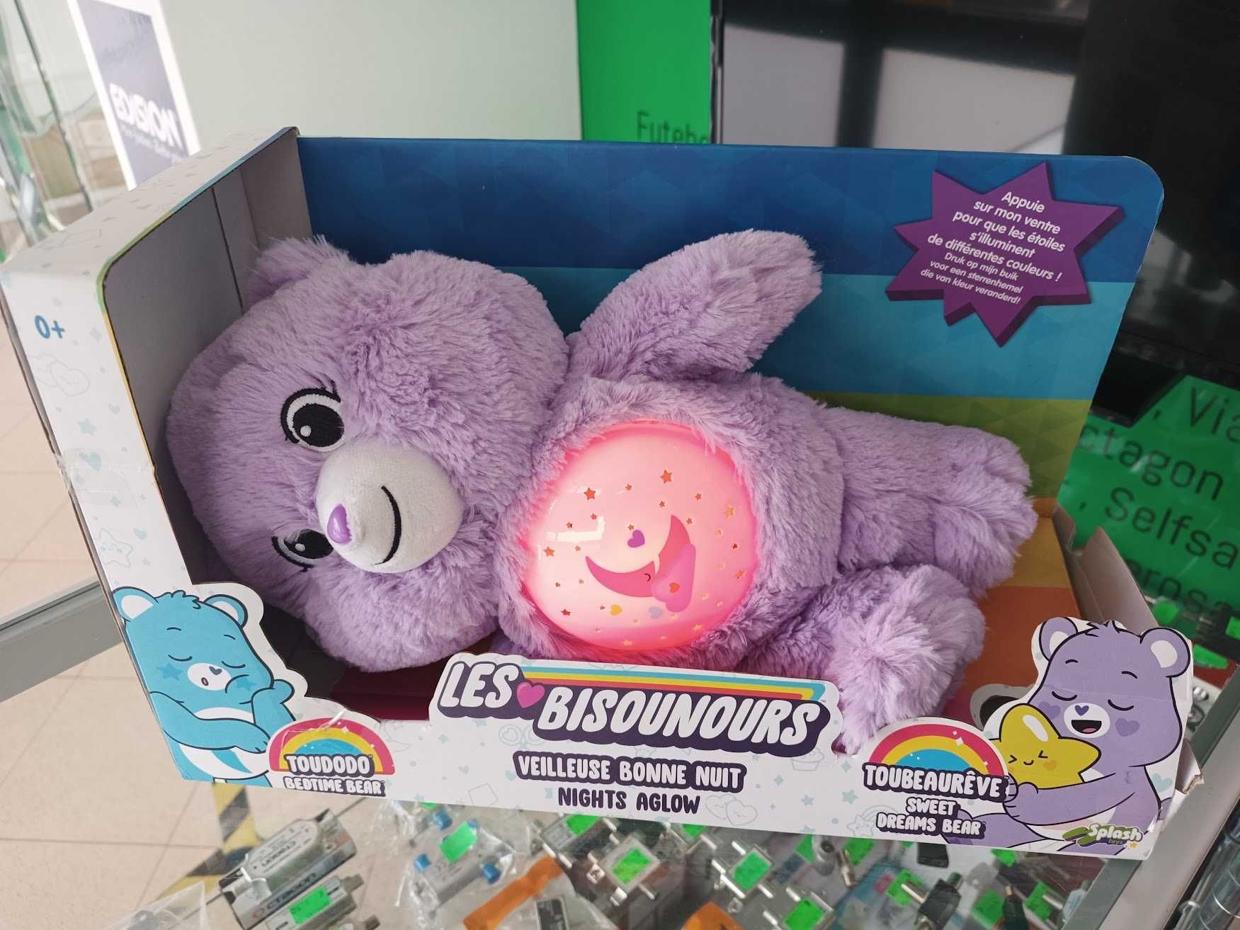 promo:Peluche Care Bears Sweet Dreams Bear  40x23cm c/caixa e som