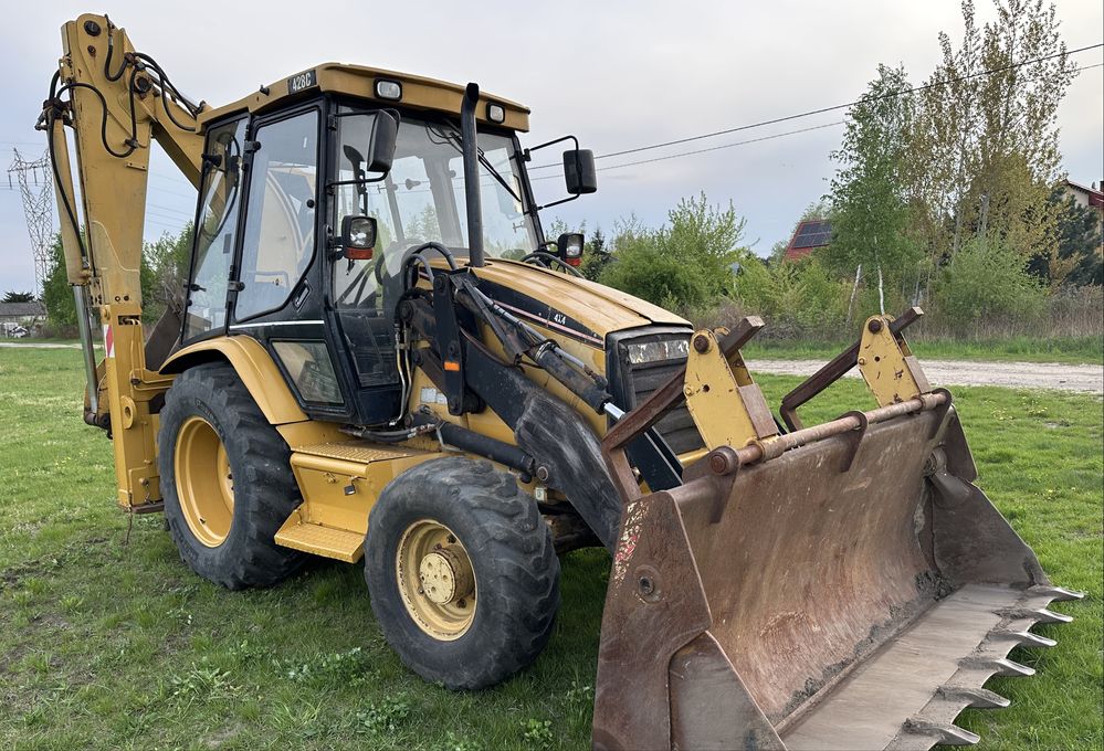 Caterpillar cat 428c Koparko Ładowarka