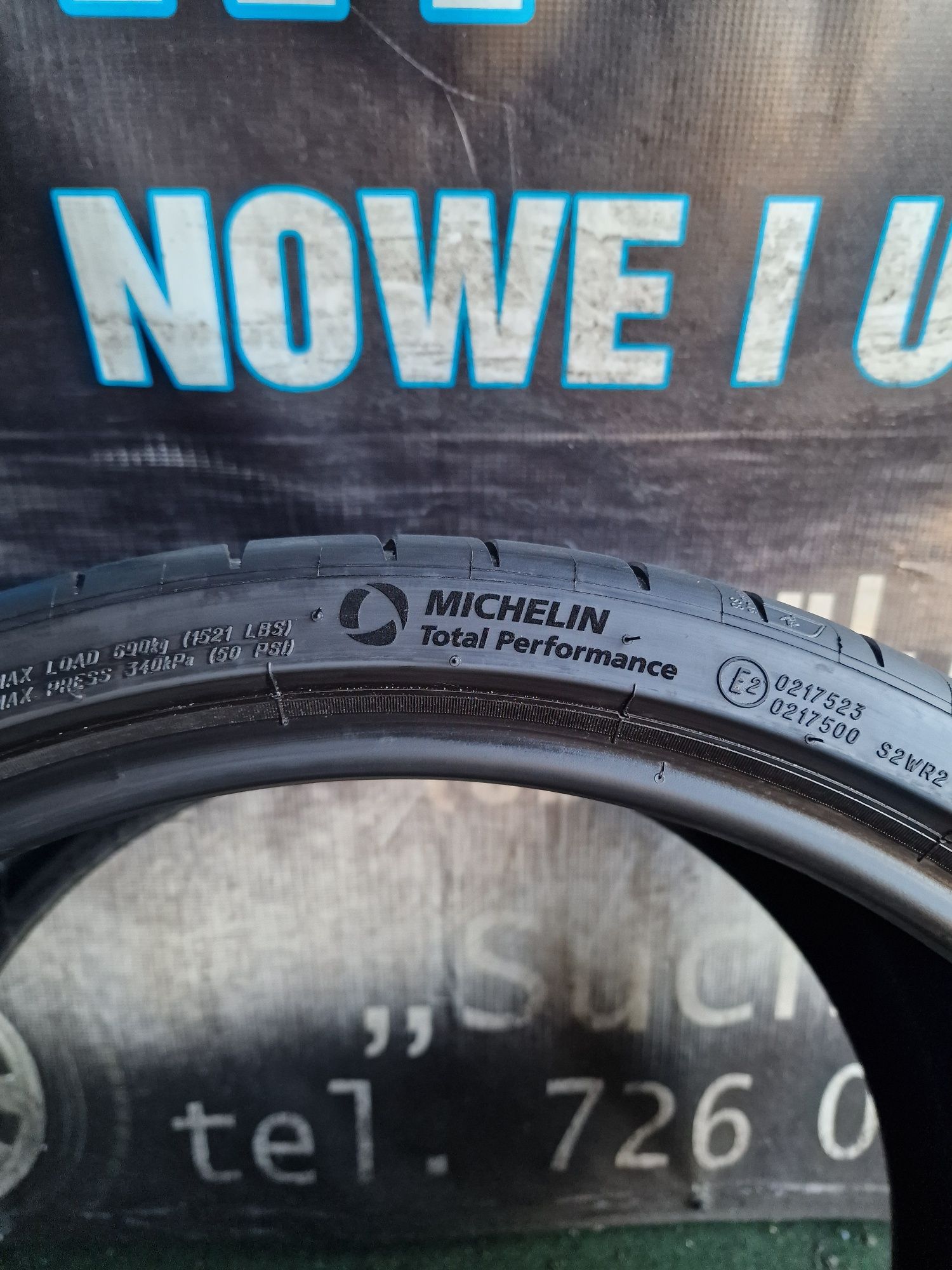 Opona letnia 295/25/20 Michelin Pilot sport 4S pojedyncza 7mm 2022