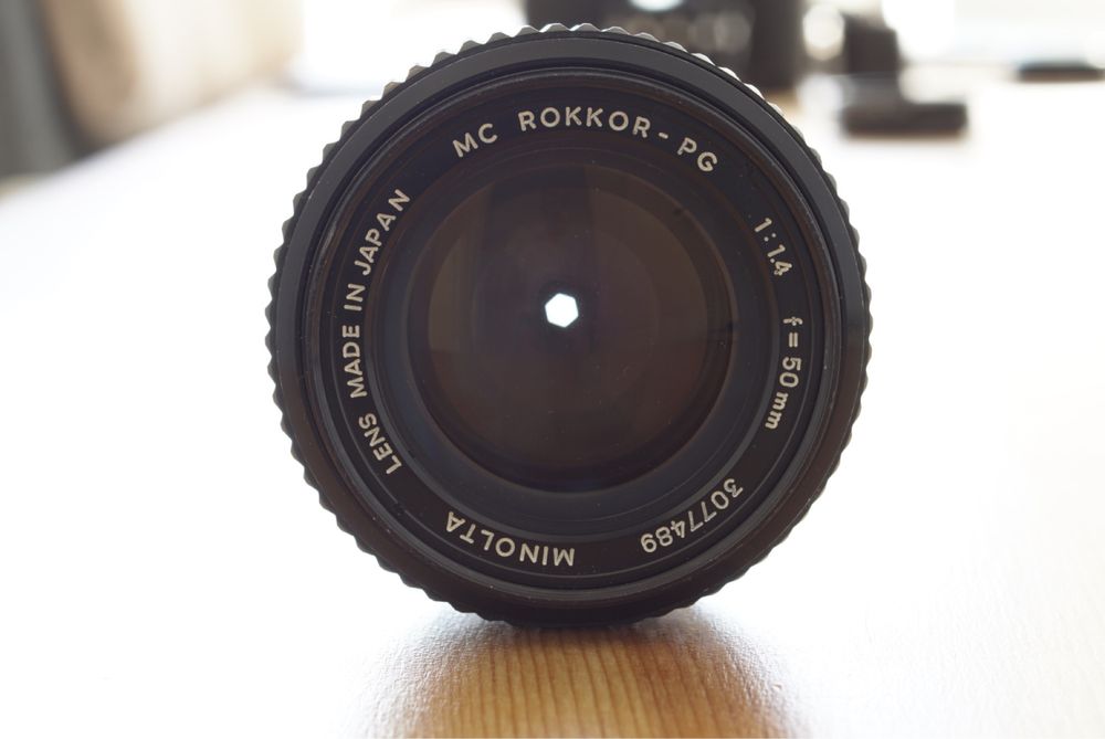 Minolta 50mm 1:1.4 MC ROKKOR-PG [Mount MD]