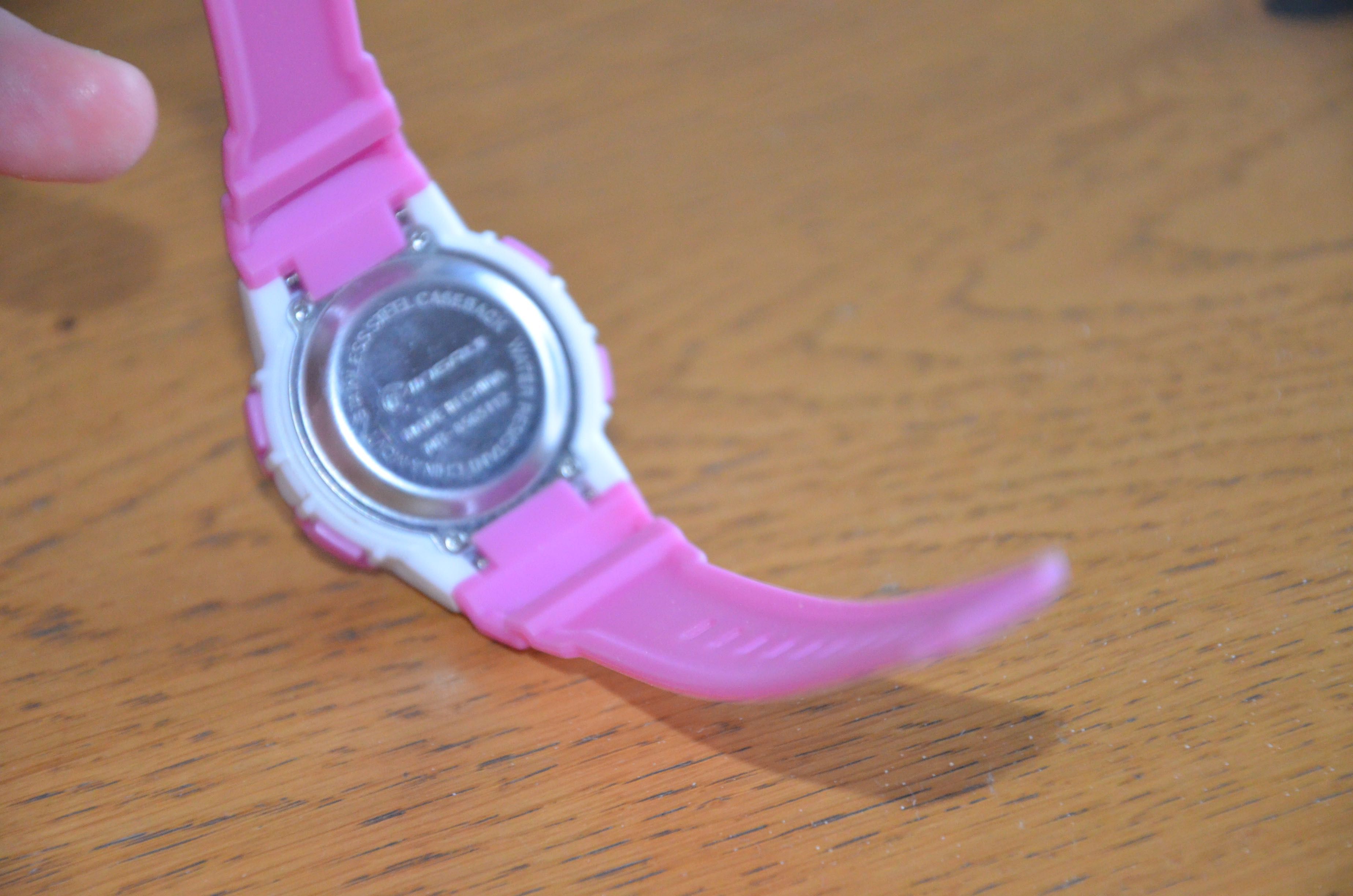 zegarek dla dziewczynki różowy 100% sprawny