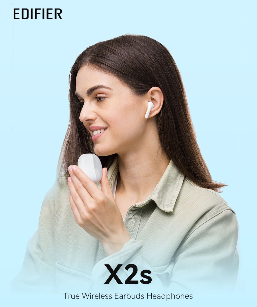 Бездротові навушники-вкладиші Edifier X2s Ivory нові