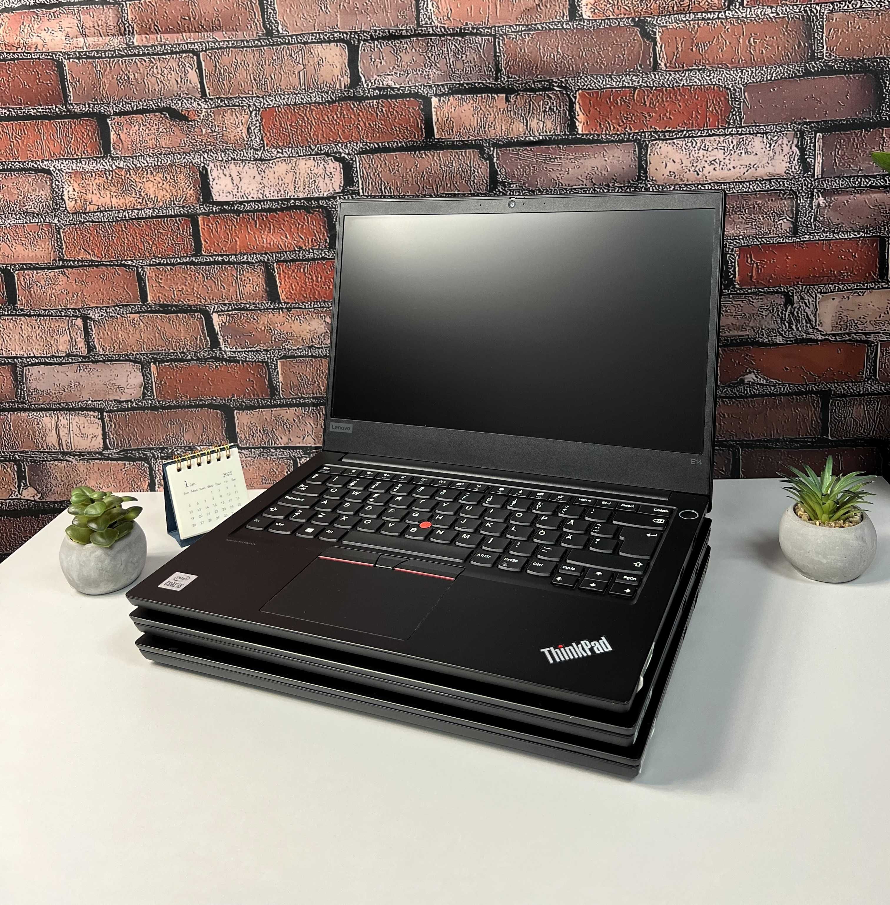 Ноутбук Lenovo ThinkPad E14·i5-10210U·8GB+SSD256·IPS·Гарантія·2020рік