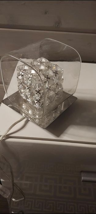 Lampka szklana obrotowa