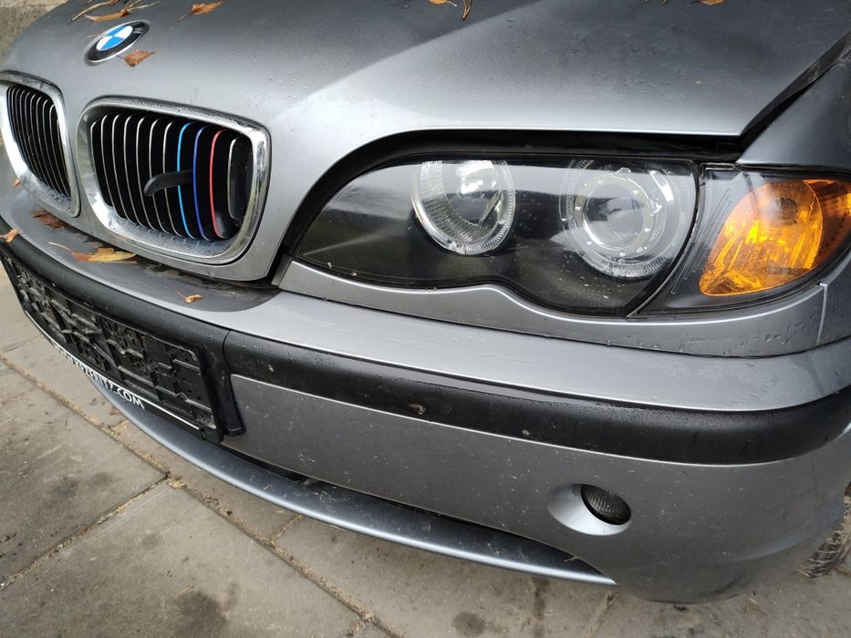 Bmw e46 lift zderzak przedni przód  silbergrau A08/7 tylny tyl tylni