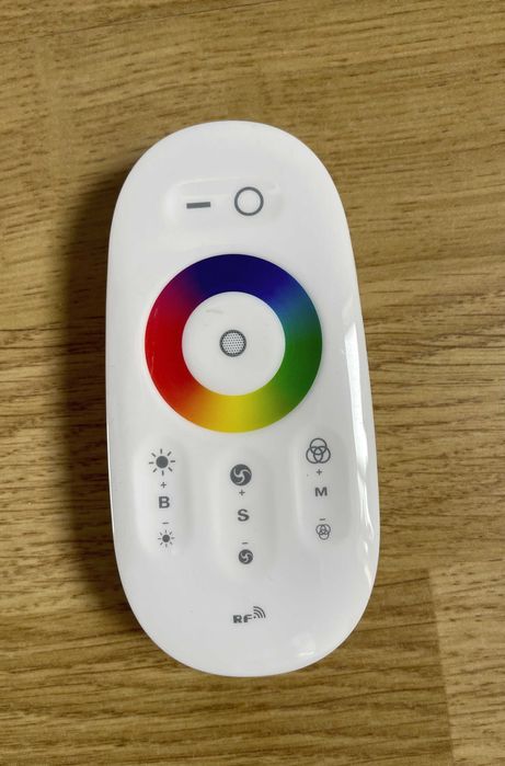 Candeeiro LED RGB de Canto