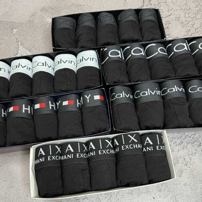 Боксери/труси  Black/чорні. Чоловічі/мужские черные, мужское белье