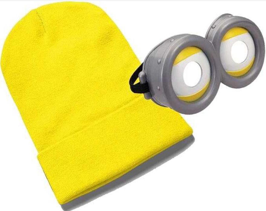 MINIONEK czapka i okulary