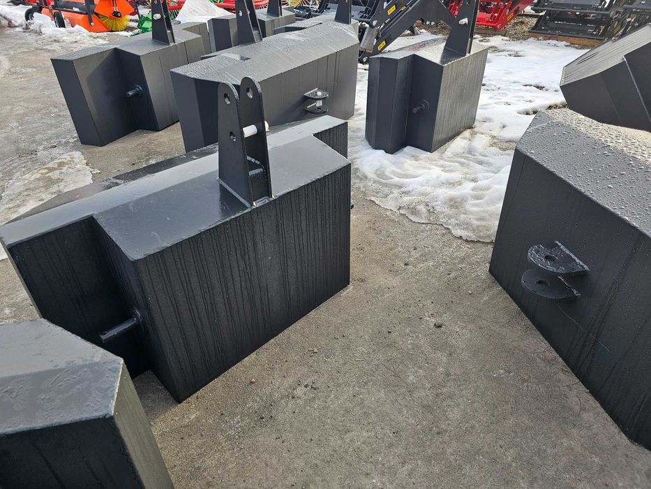 Metalowy Balast Obciążnik do Ciągnika przeciwwaga forma DOWÓZ PL