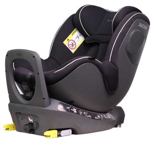 [OUTLET] Avova Sperber-Fix i-Size Fotelik 40-105 cm Pearl Black