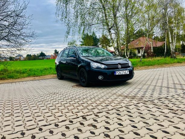 Volkswagen 2009r Golf VI 6 kombi  1,6tdi 105km