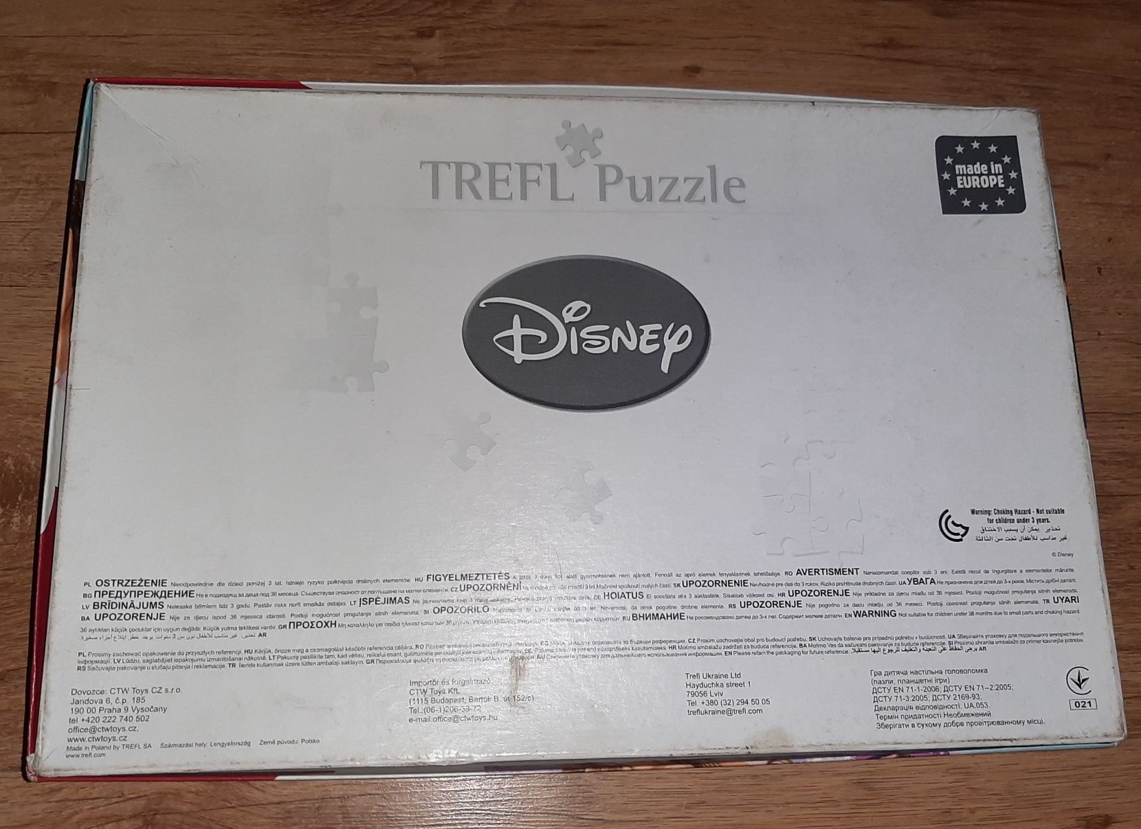 Puzzle 500 elementów,  Disney Violetta, Trefl , 7 +