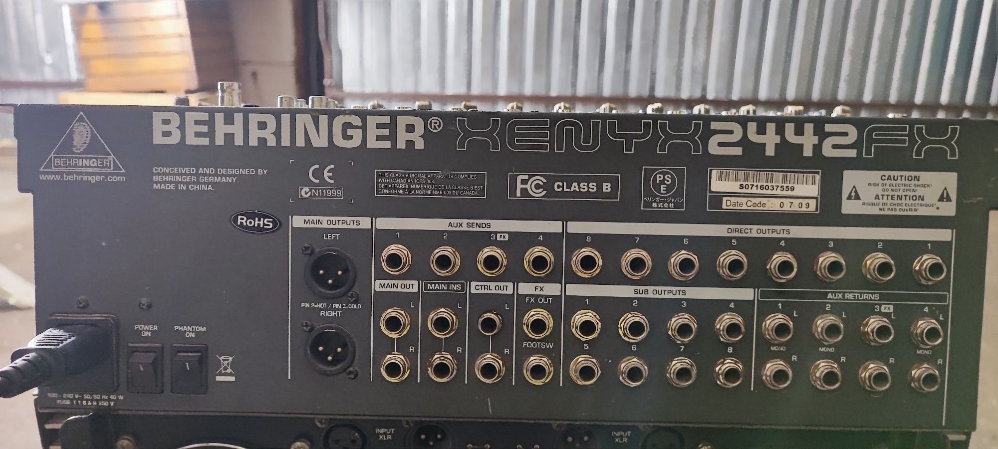 Nagłośnienie HandBox, końcowa mocy + mixer+ całe okablowanie