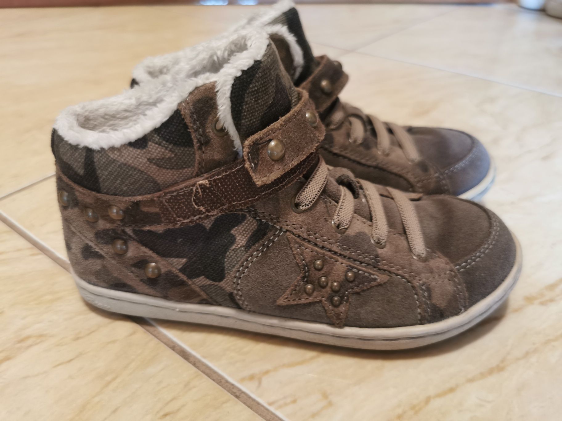 Geox r. 31 trampki botki jesienne buty bdb skóra naturalna bdb