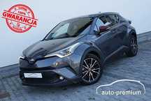 Toyota C-HR 1.8 LUXURY HYBRID przebieg TYLKO 40 tys.km JBL 2x alufelgi *GWARANCJA*