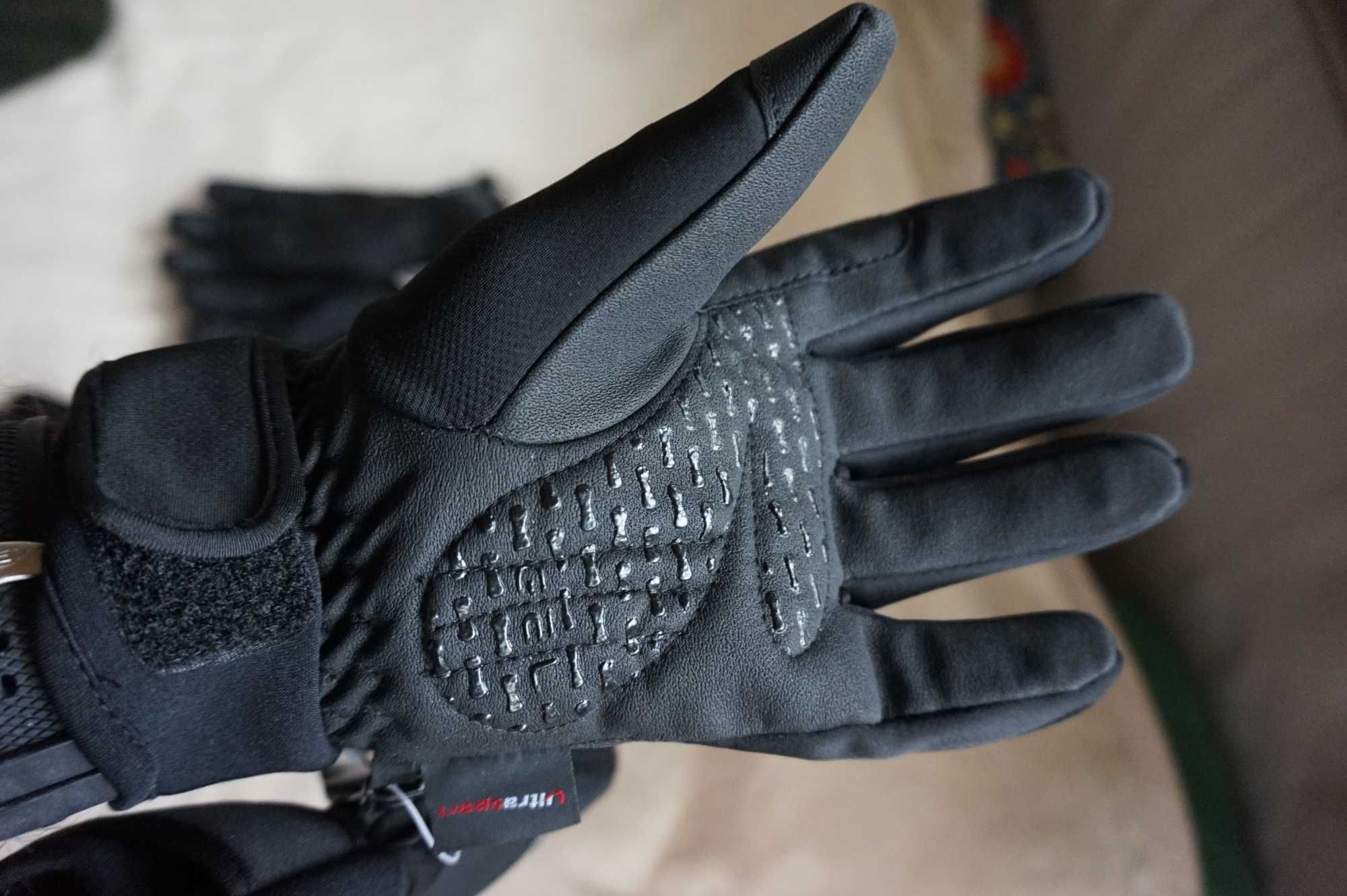 Ultrasport Rękawiczki rowerowe Biking Glove Czarne rozmiar L