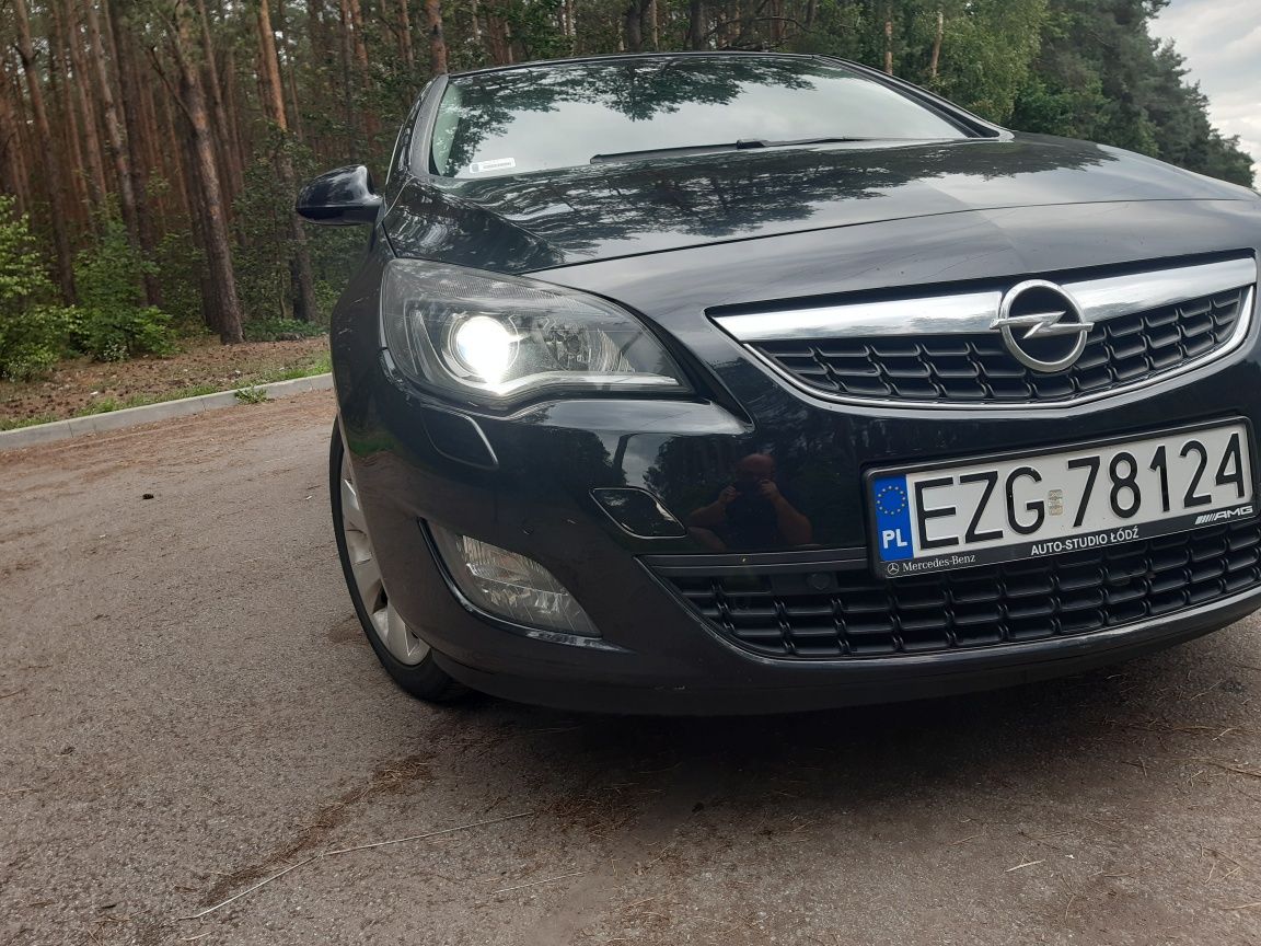 Opel Astra J 1.4 Turbo, Gaz bogate wyposażenie