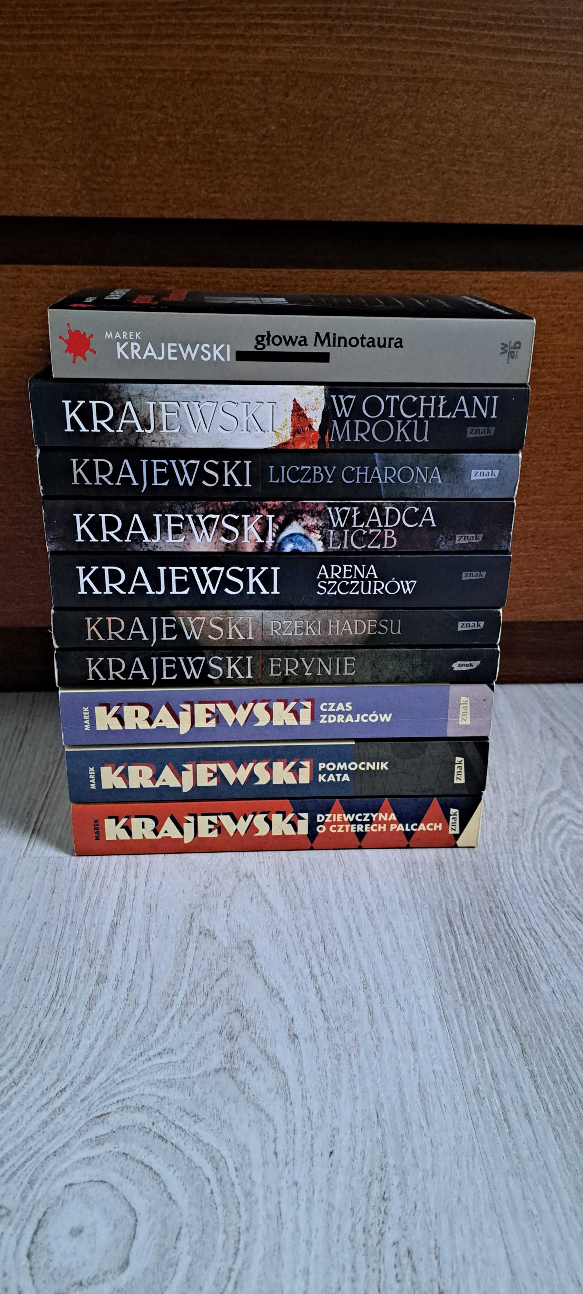 10x Krajewski Erynie Liczby Charona Rzeki Hadesu Władca Pomocnik Czas