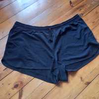 Czarne spodenki dresowe 4xl h&m