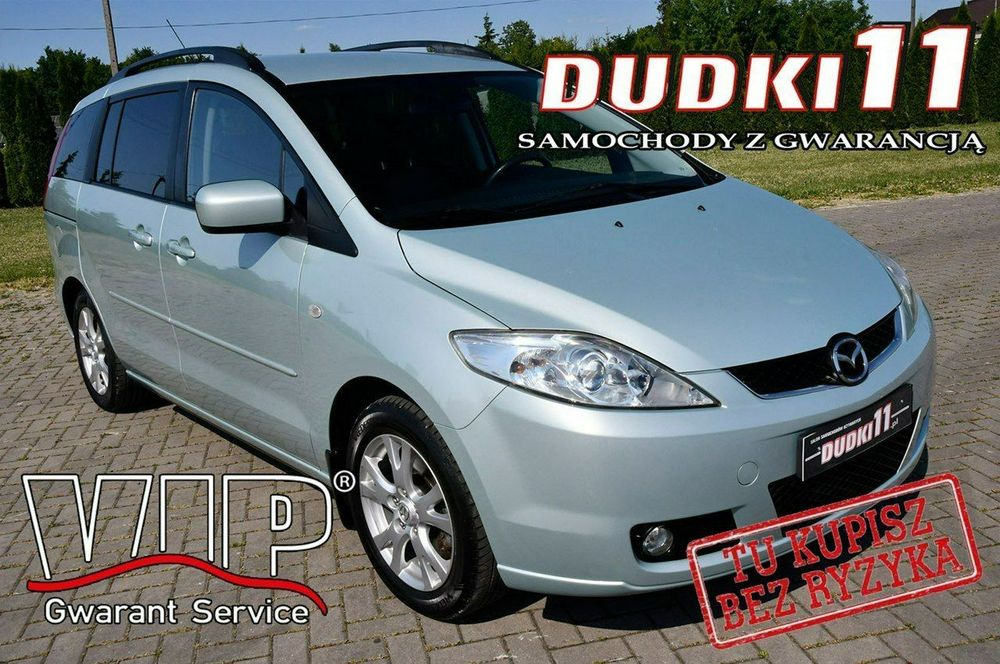 Mazda 5 1.8Benz Dudki11 Serwis.Klimatyzacja.7 Foteli.El.szyby>Centralka