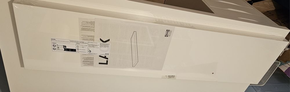 Półka biała Ikea Lack nowa 110 x 26 cm