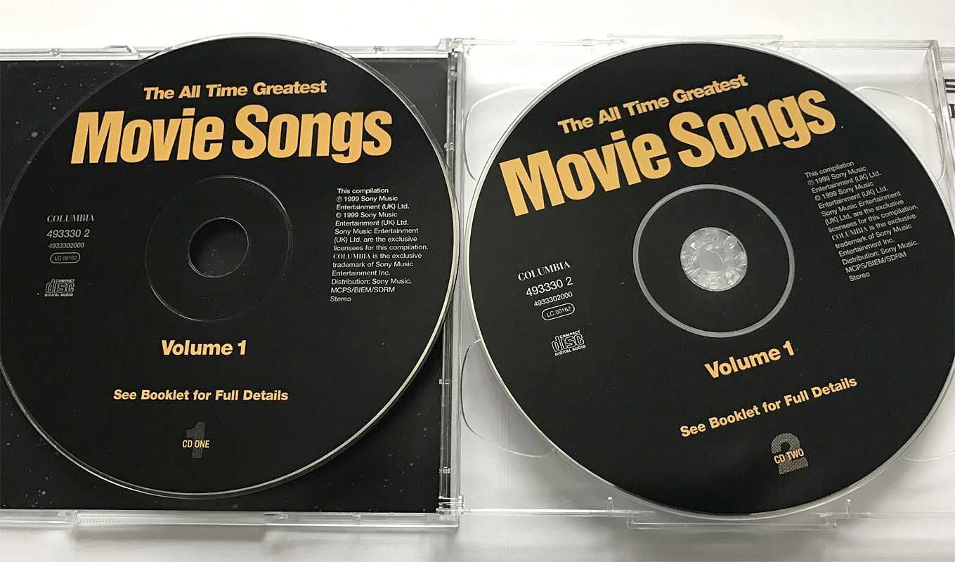 Movie Songs 2CD - Sony Music 1999