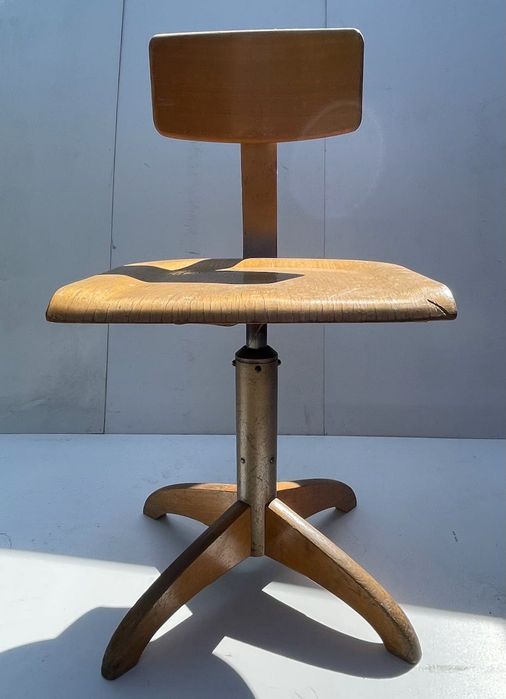 Krzesło Bauhaus , retro, Drehstuhl Nr 2 Ama Elastik Mod. Nr 364
