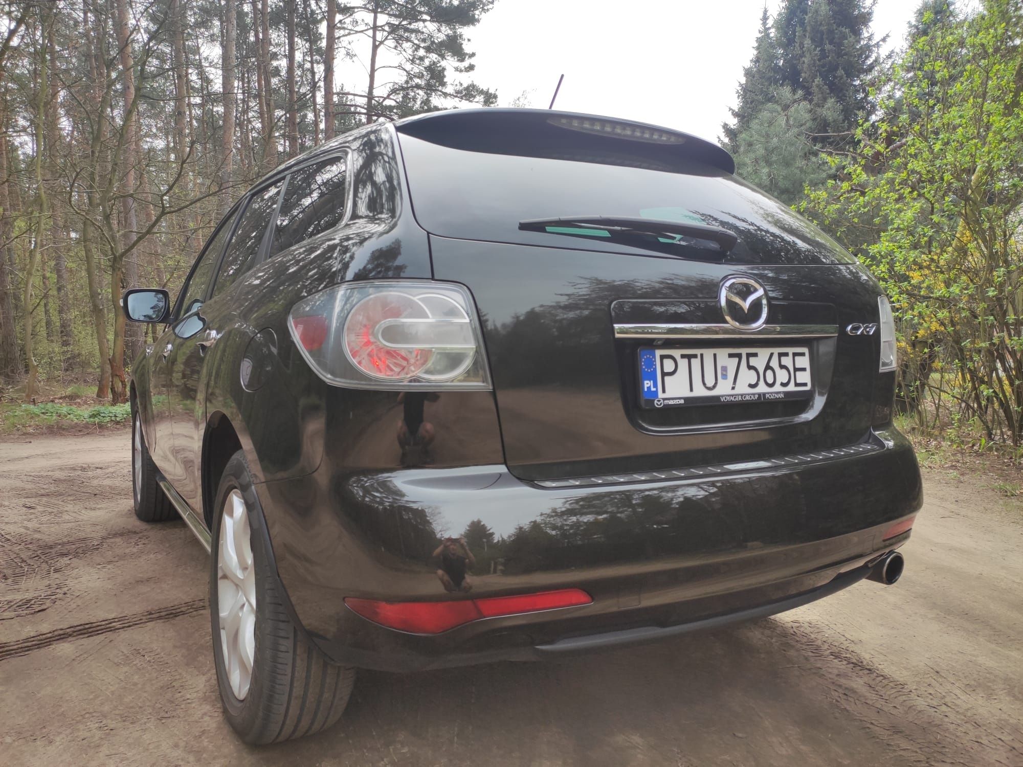 Mazda CX7 2.2 diesel, 2010r. Salon POLSKA, Navi, BOSE, serwis ASO