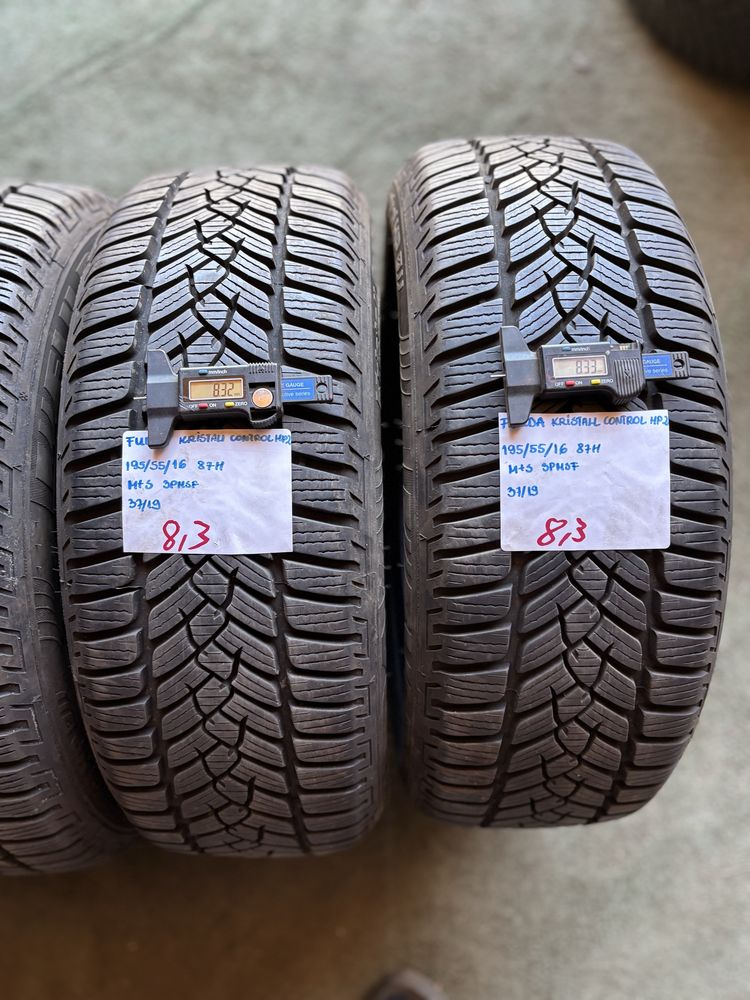 4x 195/55R16 87H FULDA KRISTALL CONTROL HP2 opona zimowa M+S 3PMSF