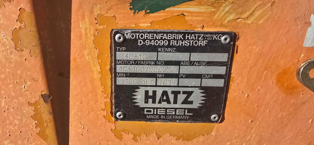 Rębak Vandaele TV250 diesel, 1998 r., 2 850 mth, na przyczepie